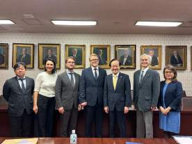RTU Rector and Vice-Rector for Innovations discuss cooperation opportunities with Japanese universities