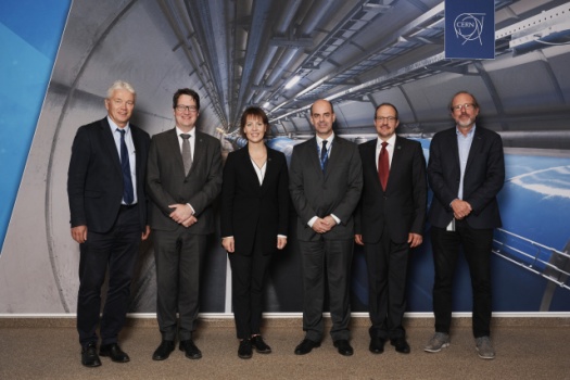 Parliamentary Secretary of the Ministry of Education and Science Anita Muizniece visits CERN 11.10.2019.
