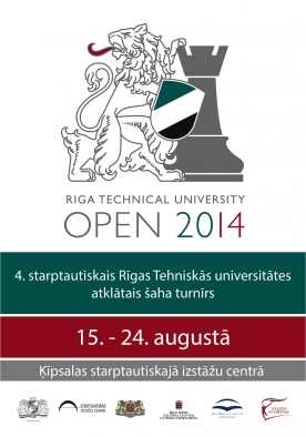 RTU aicina uz Baltijā lielāko starptautisko šaha festivālu «RTU Open 2014»