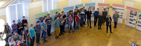 Fotogalerija: izstādes «Ķeguma HES – Latvijas enerģētikas lepnums» atklāšana RTU Inženierzinātņu vidusskolā