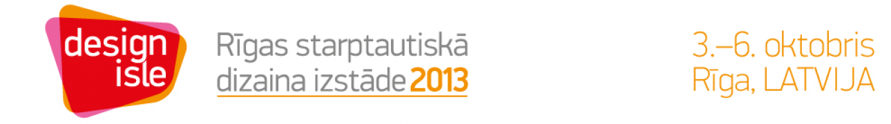 Topošie RTU dizaineri piedalīsies izstādē «Design Isle 2013»