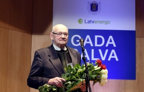 Profesors Jānis Rozenkrons saņēmis LZA un AS «Latvenergo» «Gada balvu»