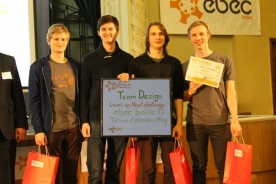 Inženieru sacensībās «EBEC Riga» uzvar RTU studentu komandas «RECTO» un «Nobēlijs»