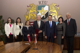 RTU uzsāk sadarbību ar Vācijas Universitāti Kairā