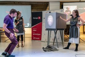 Hakatona «Garage48 Hardware & Arts Riga 2018» uzvarētāji savu ideju varēs pilnveidot pirmsinkubatorā «RTU IdeaLAB»