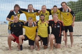 RTU futbolisti iegūst sudraba godalgu Latvijas Pludmales futbola čempionātā