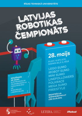 RTU aicina uz Latvijas Robotikas čempionātu