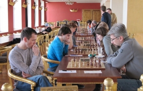 RTU šaha izlase Latvijas komandu čempionāta Liepājas posmā